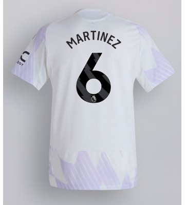 Manchester United Lisandro Martinez #6 Segunda Equipación 2025-26 Manga Corta